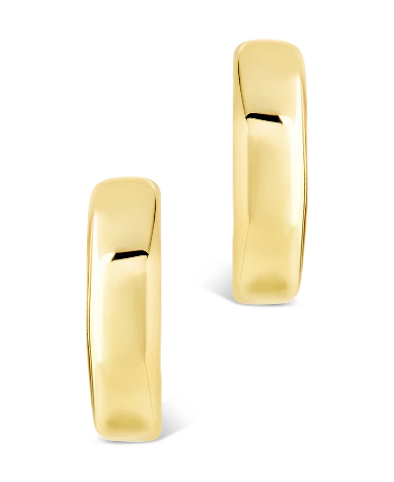 Sterling Forever Silver Marisa Polished Stud Earrings