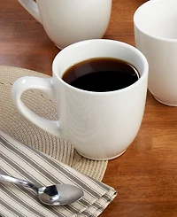Tabletops Gallery Embossed Mugs, Set of 6, Service For 6