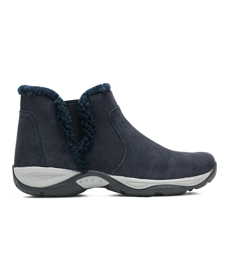 Easy Spirit Women's Eastin Soeasy Cozy Suede Walking Booties