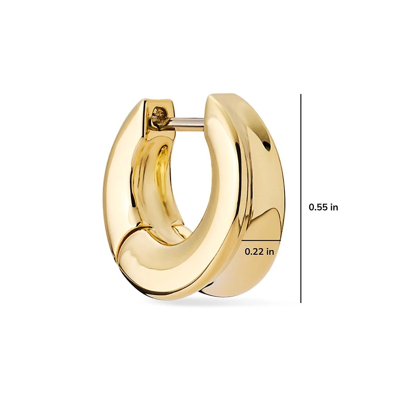 Ana Luisa Huggie Hoop Earrings