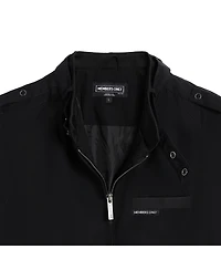 Men's Big & Tall Classic Iconic Racer Jacket (Slim Fit)