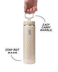 Takeya Sport oz. Triple-Insulated Water Bottle with Straw Lid