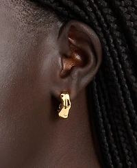 kate spade new york Gold-Tone Huggies Hoops Earrings