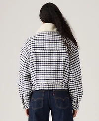 Levi's Women's Shrunken 90s Trucker Long Sleeve Jacket