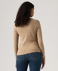 Levi's Women's Graphic Essential Raglan Long Sleeve Top