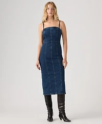 Levi's Women's Seamed Bustier Midi Dress