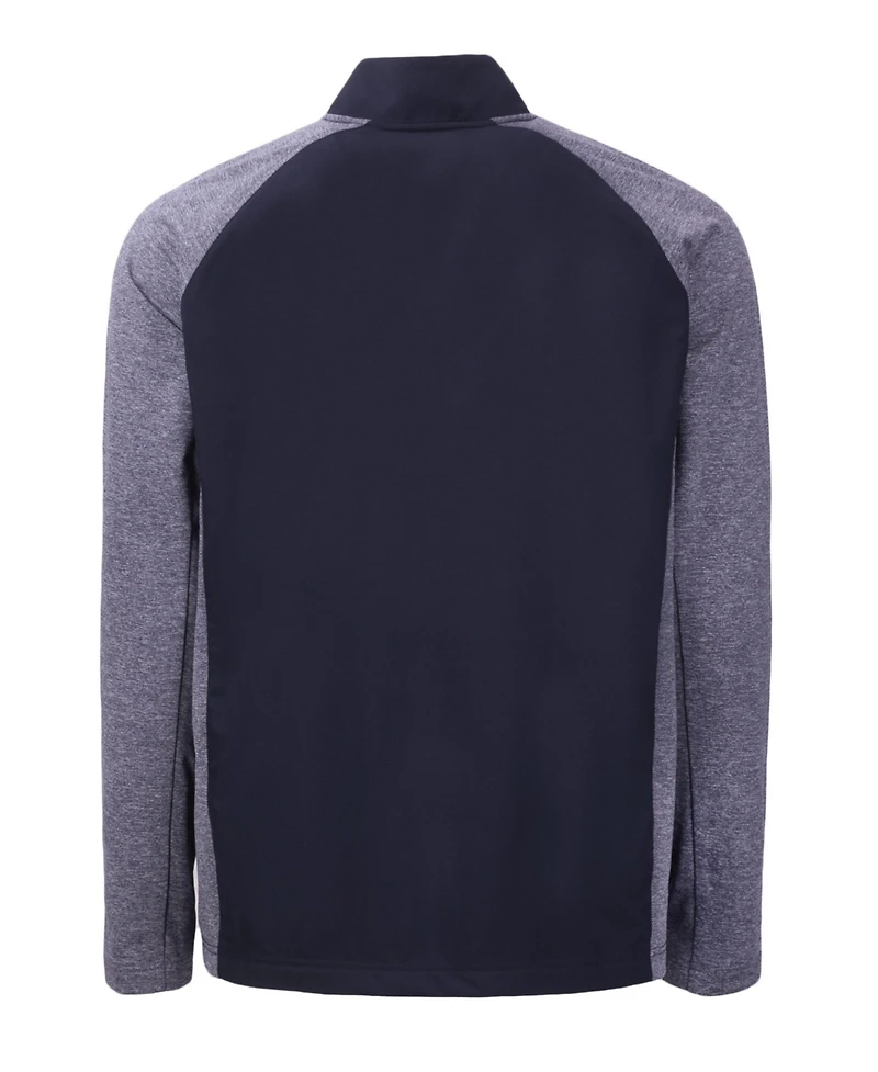 Cutter & Buck Men's Adapt Eco Knit Hybrid Recycled Full Zip Jacket