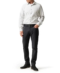 Rodd & Gunn Men's Airtex Long Sleeve Slim Fit Shirt