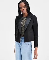 Bar Iii Women's Open Front Tuxedo Jacket, Macy's Exclusive