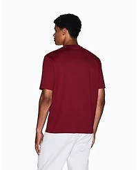 A|X Armani Exchange Men's Grid Box Splatter Graphic T-Shirt