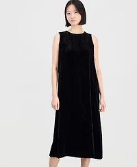 Eileen Fisher Women's Velvet Sleeveless Dress