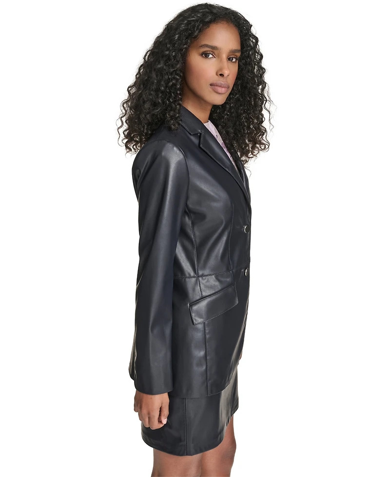 Calvin Klein Women's Two Button Blazer