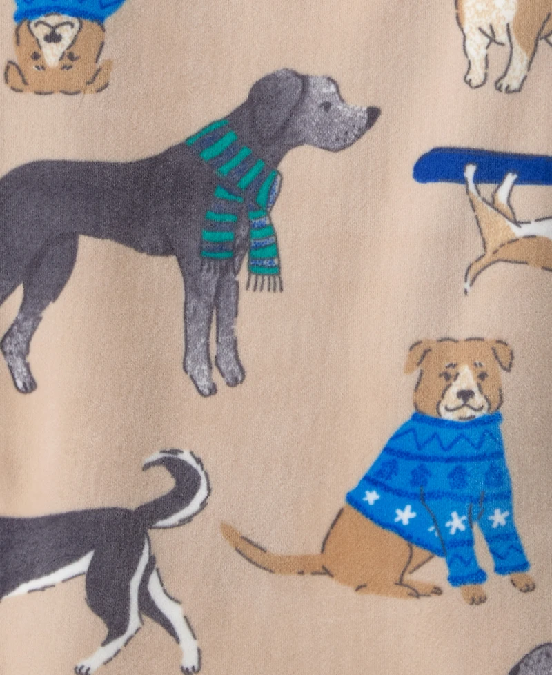 Carter's Boys Toddler 2T-5T 2-Piece Dog Print Snug Fit Top and Pants Pajama Set