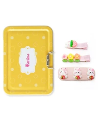 Puttisu Girls 3pc Hair Clip Set - Bunny Garden Trio
