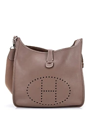 Pre-Owned Hermes Gm Evelyne Bag Gen Iii Clemence