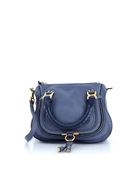 Pre-Owned Chloe Baby Marcie Satchel Leather