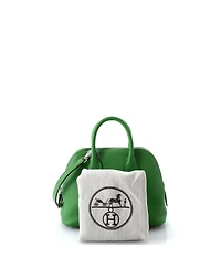 Pre-Owned Hermes Mini Bolide 1923 Bag Verso Evercolor