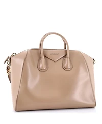 Pre-Owned Givenchy Large Antigona Bag Glazed Leather