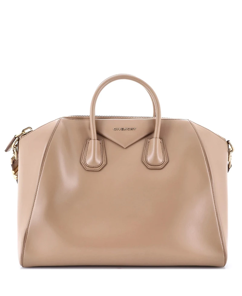 Pre-Owned Givenchy Large Antigona Bag Glazed Leather