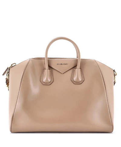 Pre-Owned Givenchy Large Antigona Bag Glazed Leather