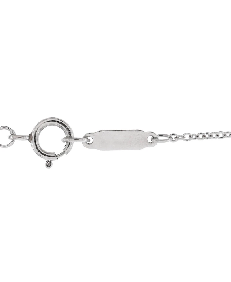 Pre-Owned Tiffany & Co Fleur de Lis Key Pendant Necklace