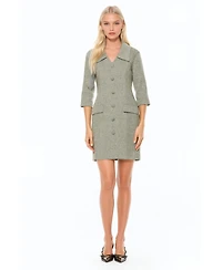 Alexia Admor Women's Isolde Tweed Dress