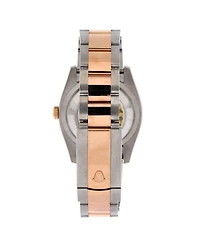 Pre-Owned Rolex Oyster Perpetual Datejust Automatic Watch in Stainless Steel and Rose Gold 36mm