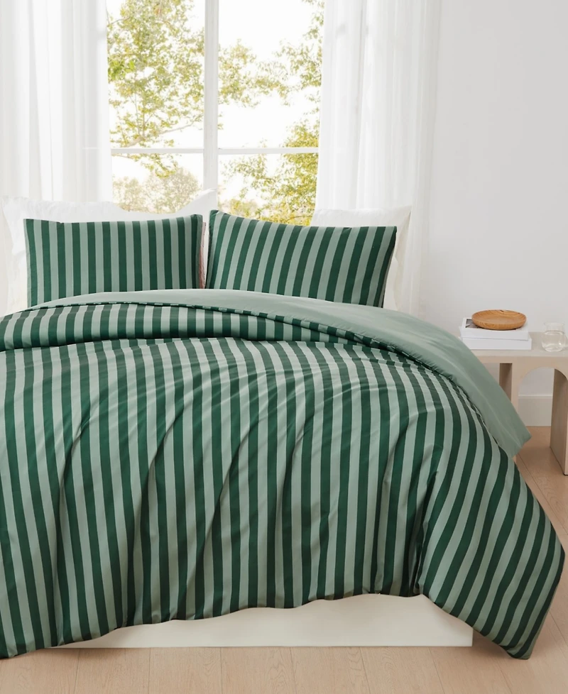 Truly Soft Weston Stripe 3-Pc. Comforter Set, King