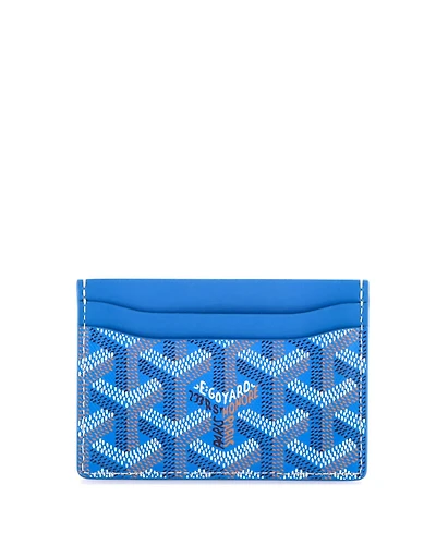 Pre-Owned Goyard Saint Sulpice Card Holder Coated Canvas