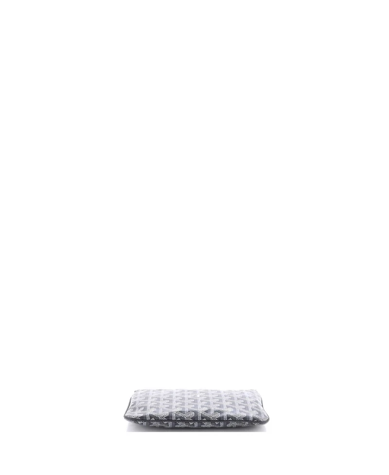 Pre-Owned Goyard Pm Senat Zip Pouch Coated Canvas