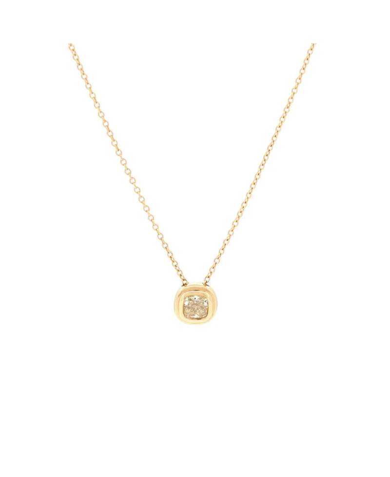Pre-Owned Tiffany & Co Bezet Pendant Necklace