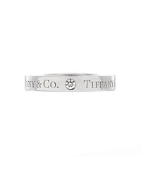 Pre-Owned Tiffany & Co Logo Band Ring