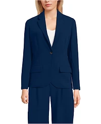 Lands' End Women's Crepe Blazer