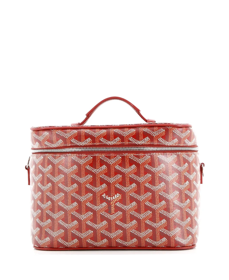 Pre-Owned Goyard Muse Vanity Case Coated Canvas