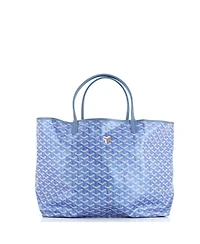 Pre-Owned Goyard Gm Saint Louis Tote Precious Metals Coated Canvas
