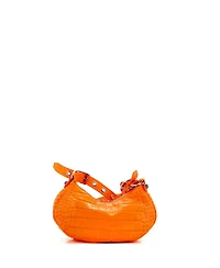 Pre-Owned Balenciaga Small Le Cagole Giant Studs Shoulder Bag Embossed Leather