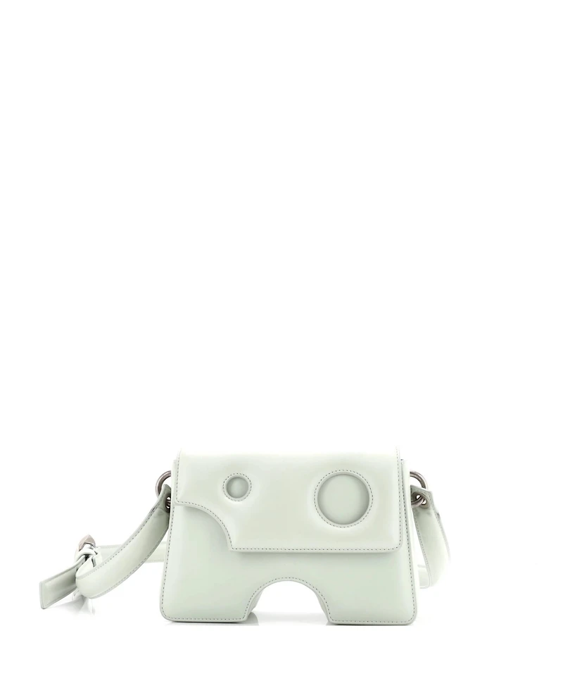 Pre-Owned Off White Burrow 22 Shoulder Bag Leather