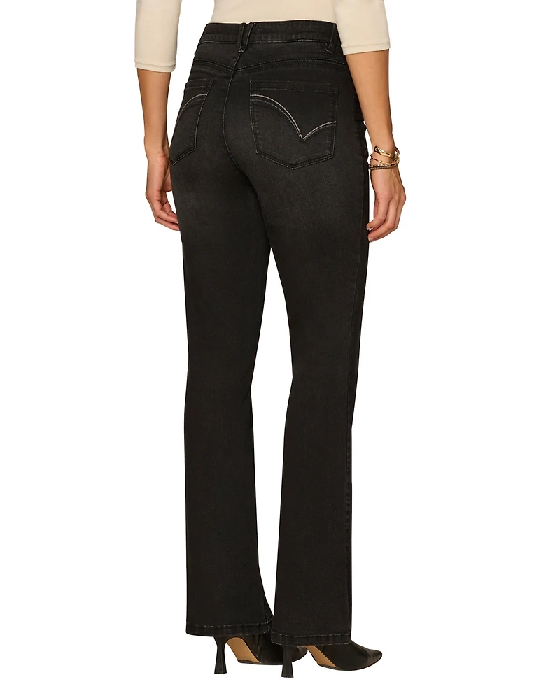 Democracy Women's High-Rise Boot-Cut Jeans