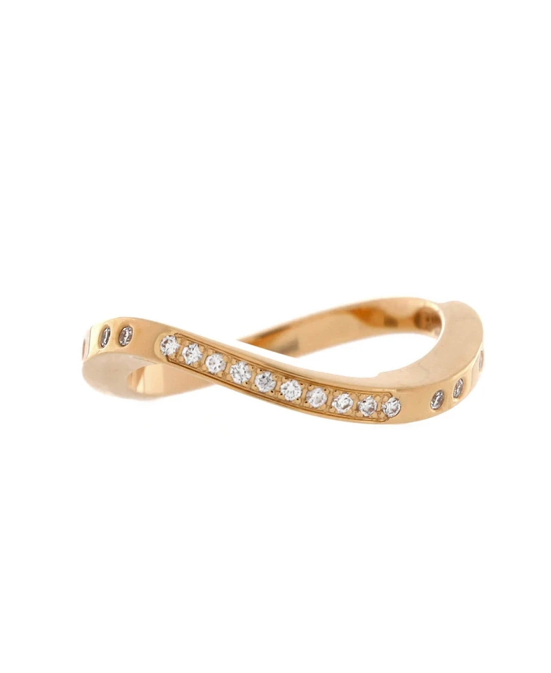 Pre-Owned Cartier Paris Nouvelle Vague Wave Ring