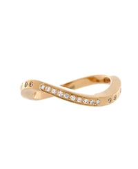 Pre-Owned Cartier Paris Nouvelle Vague Wave Ring