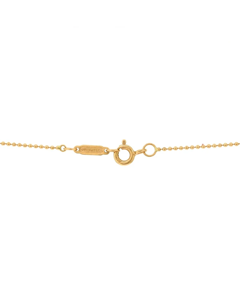 Pre-Owned Tiffany & Co. Petals Key Pendant Necklace