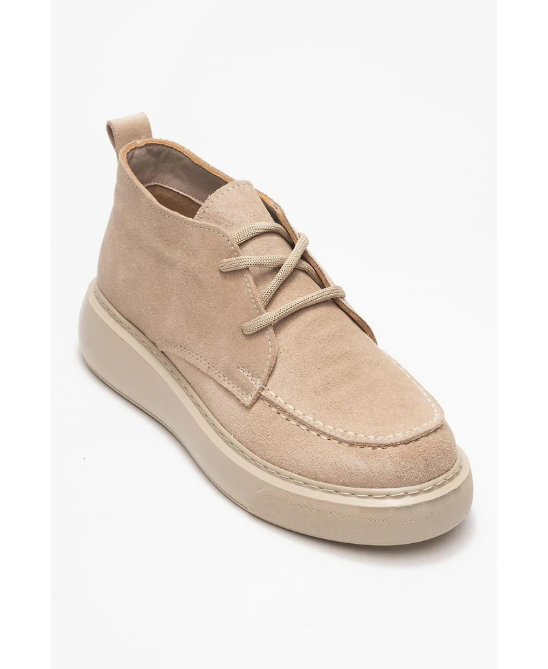 Forever & Always Shoes Lilya Leather Chukka Boot (Women)