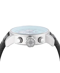 Invicta Men's 45908 S1 Rally Quartz Chronograph Silver, Turquoise, Gunmetal Dial Watch
