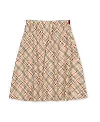 Hope & Henry Big Girls Organic Pull-on Bow Sash Party Skirt