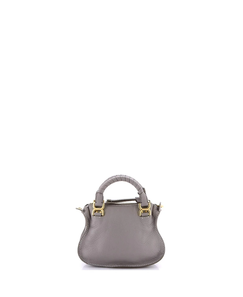 Pre-Owned Chloe Baby Marcie Satchel Leather