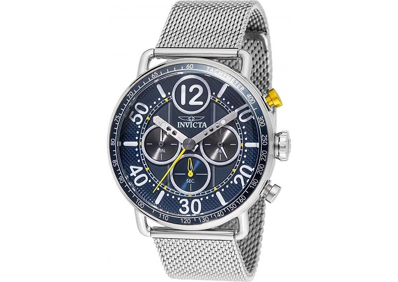 Invicta Men's 49370 Speedway Quartz Chronograph Blue Dial Watch