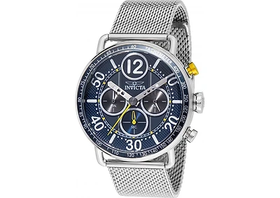 Invicta Men's 49370 Speedway Quartz Chronograph Blue Dial Watch