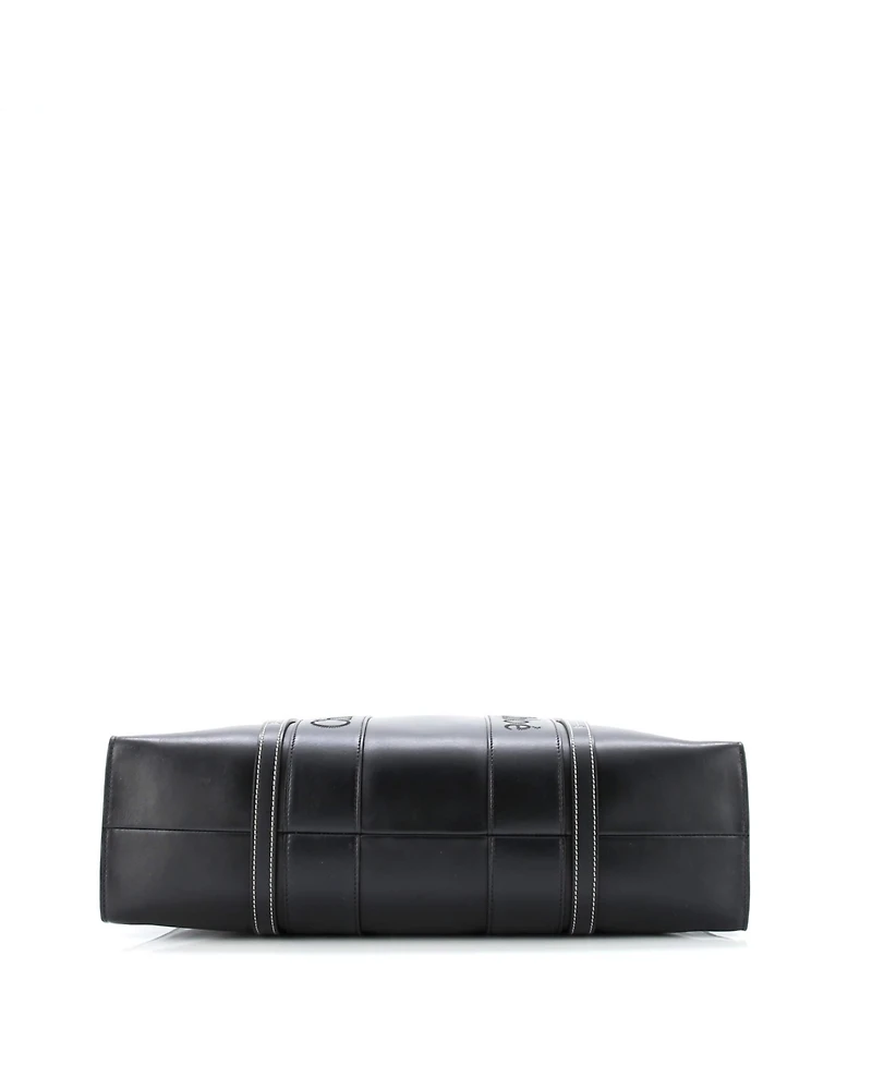 Pre-Owned Chloe Large Woody Tote Leather