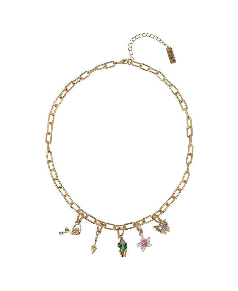 Hallmark Gardening Charm Necklace