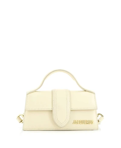 Pre-Owned Jacquemus Le Bambino Top Handle Flap Bag Leather